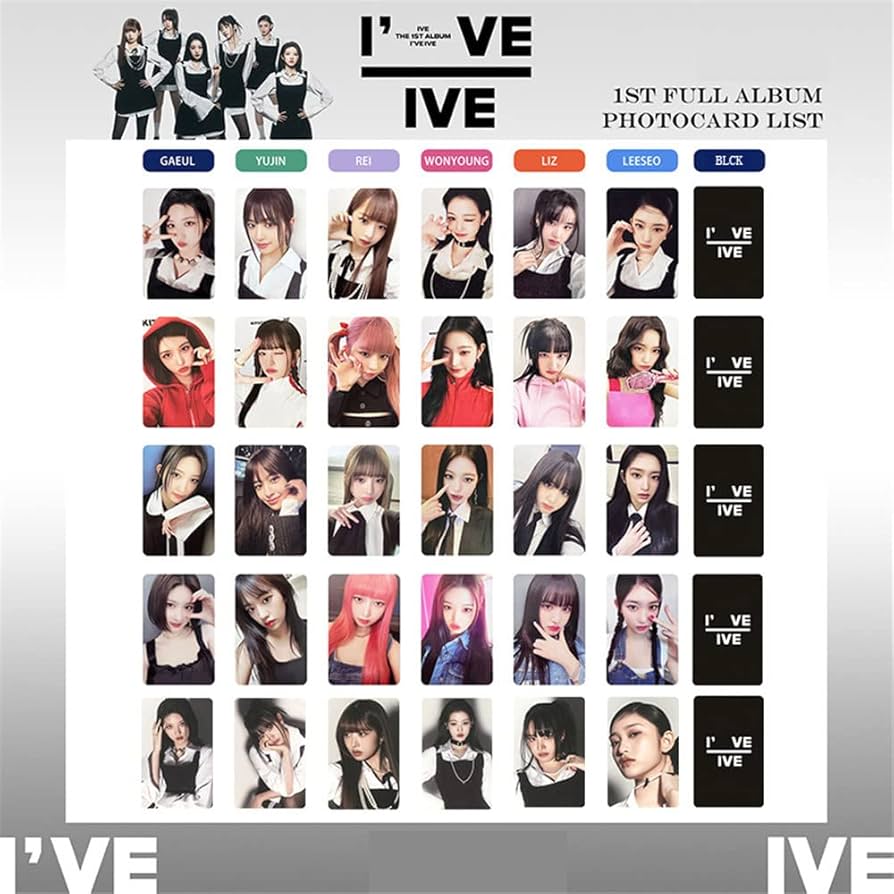 IVE 1st Album Photo Card リズ トレカ 1枚 IVE 1st Album Photo Card リズ トレカ 1枚 IVE 1st Album Photo